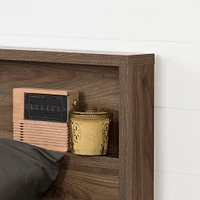 Double / Queen Headboard - Holland Natural Walnut