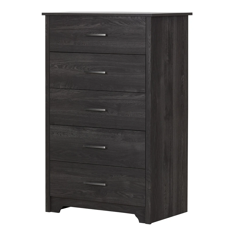 5-Drawer Chest - Fusion Gray Oak