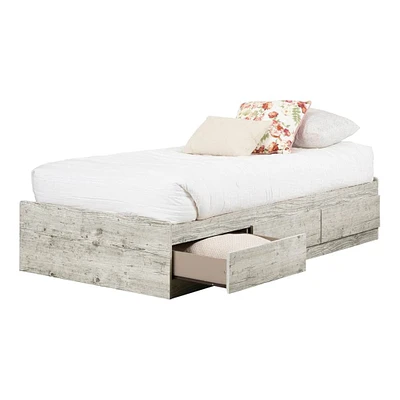 Navali Twin Mates Bed with 3 Drawers