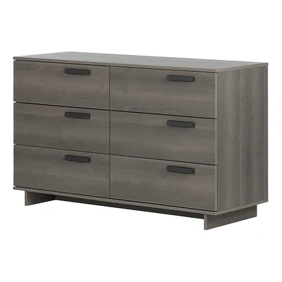 Commode double 6 tiroirs - Cavalleri Érable cendré