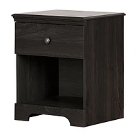 Table de chevet 1 tiroir - Zach Chêne gris
