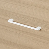 Commode double 6 Tiroirs - Munich Blanc et Orme Naturel