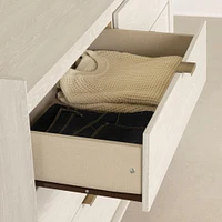 Commode Double 6 Tiroirs - Hype Chêne Hivernal