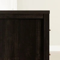 Commode 5 Tiroirs - Gravity Noir Antiqué