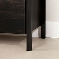 Commode 5 Tiroirs - Gravity Noir Antiqué