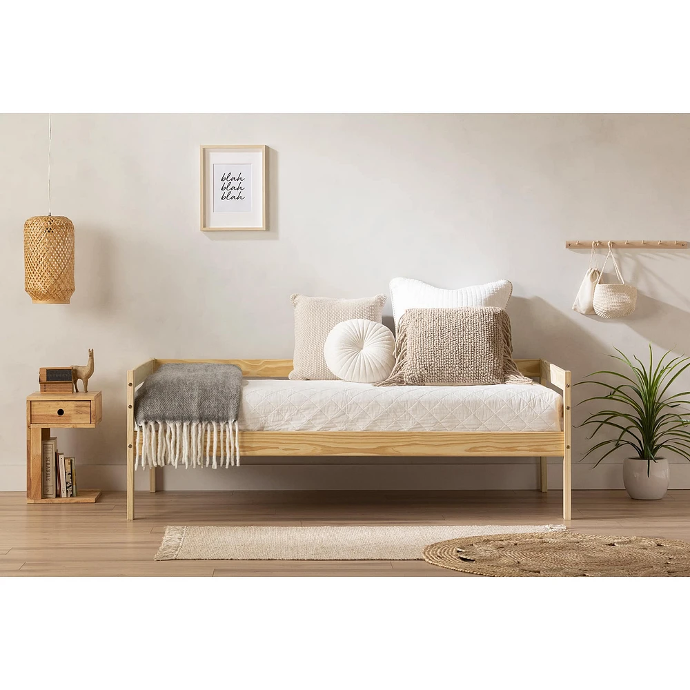 Lit de jour - Sweedi Bois naturel