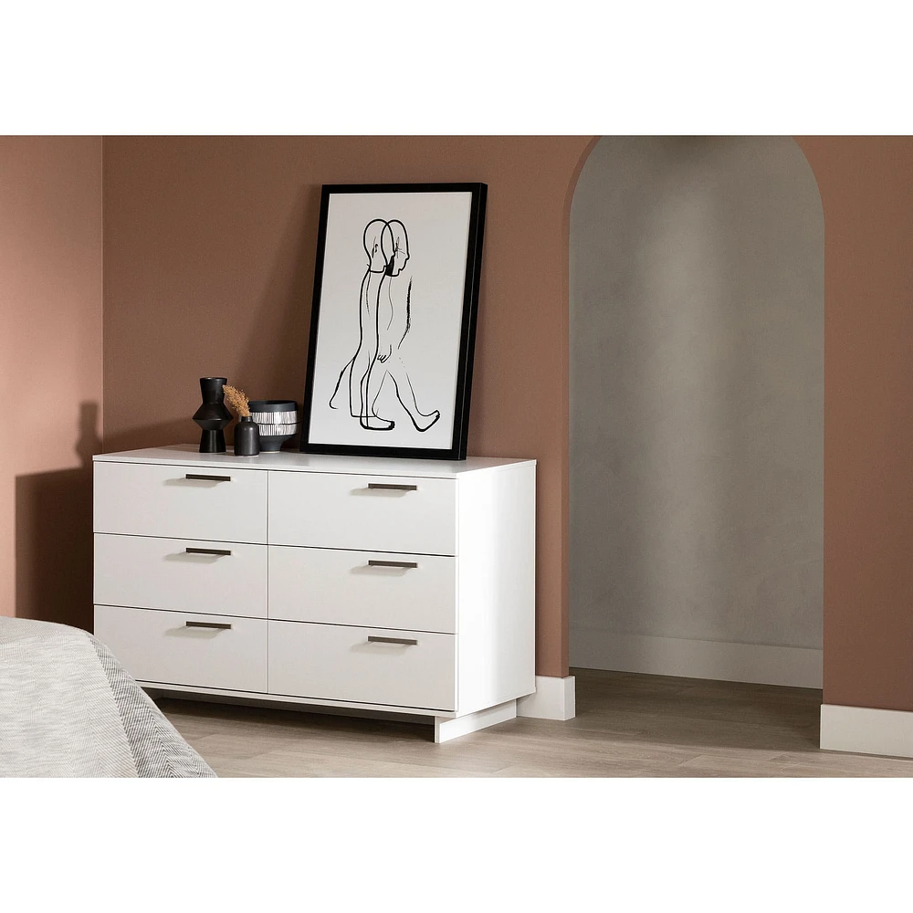 6-Drawer Double Dresser