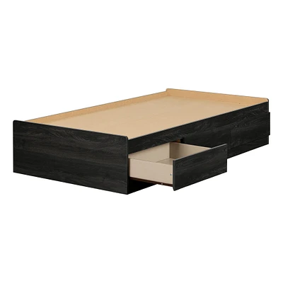Twin Mates Bed with 3 Drawers