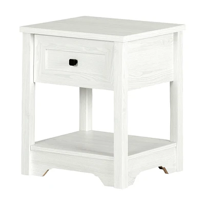 Table de nuit - Hazen Pin blanc