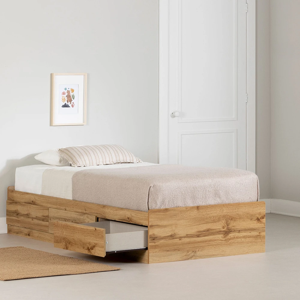 Twin Bed - Tassio Nordik Oak