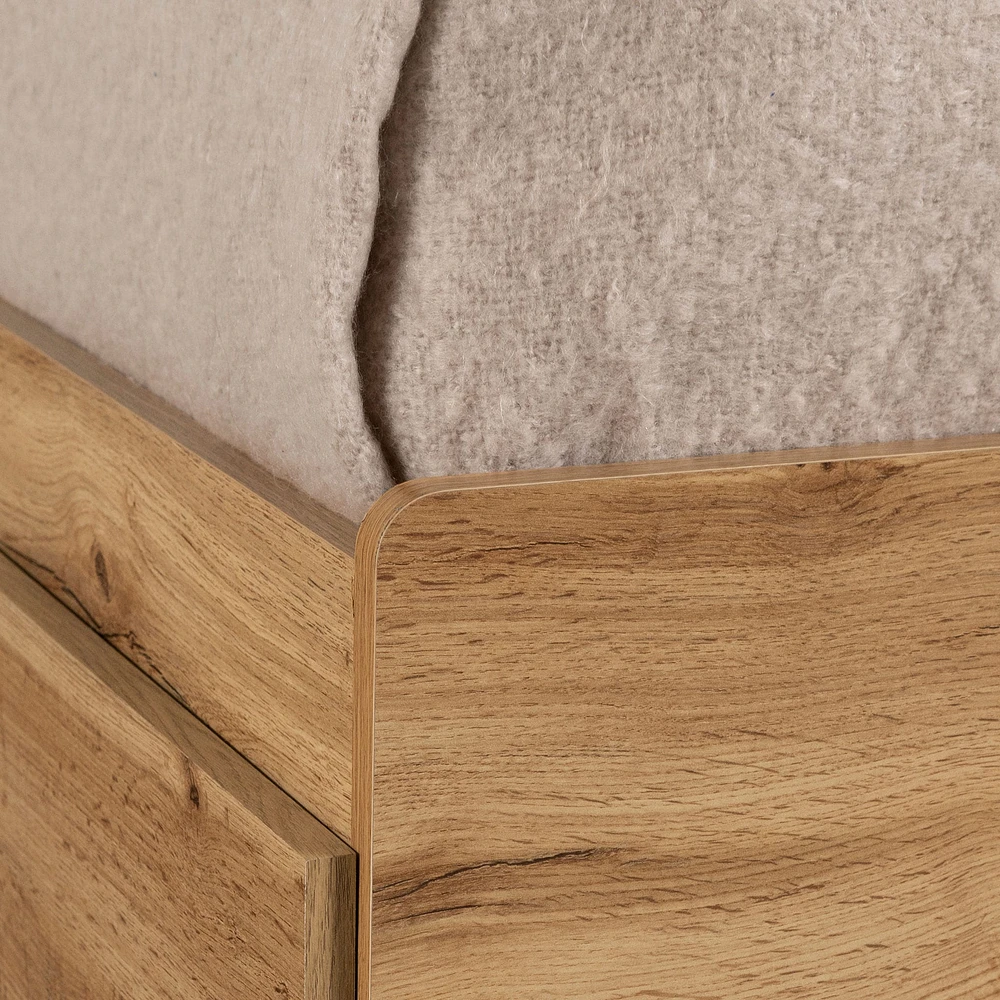 Twin Bed - Tassio Nordik Oak