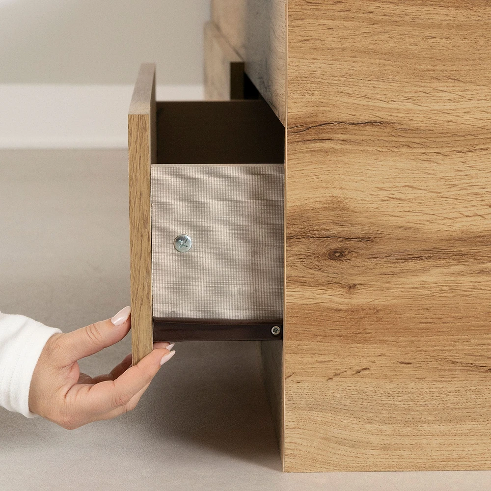 Twin Bed - Tassio Nordik Oak