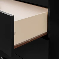 Commode Double 6 Tiroirs Step One - Chêne Gris