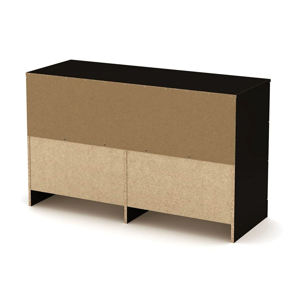 Commode Double 6 Tiroirs Step One - Chêne Gris