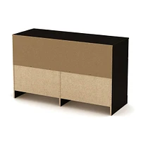 Commode Double 6 Tiroirs Step One - Chêne Gris