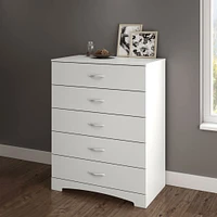 Step One 5-Drawer Chest - Pure White