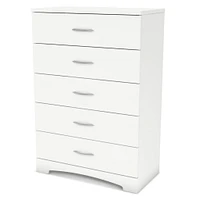Step One 5-Drawer Chest - Pure White