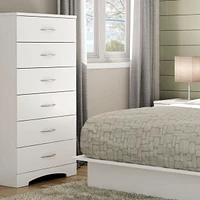 Step One 6-drawer lingerie chest  - Pure White