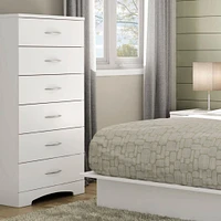Step One 6-drawer lingerie chest  - Pure White