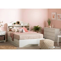 Summer Breeze 6 Drawer Double Dresser - White Wash