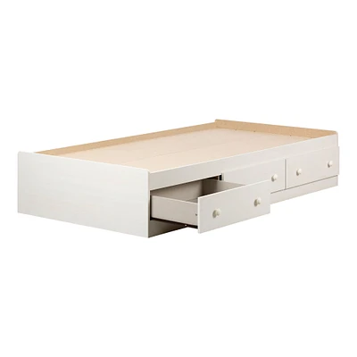 Lit Matelot 3 Tiroirs - Summer Breeze Blanc antique