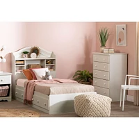 Lit Matelot 3 Tiroirs - Summer Breeze Blanc antique