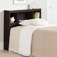 Spark Twin Bookcase Headboard - Chocolate