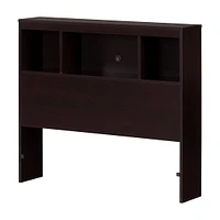 Spark Twin Bookcase Headboard - Chocolate