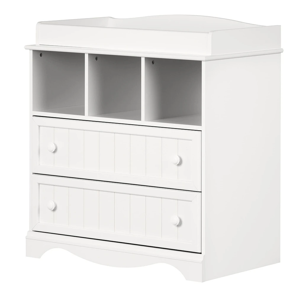 Savannah Changing Table - Pure White