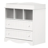 Savannah Changing Table - Pure White