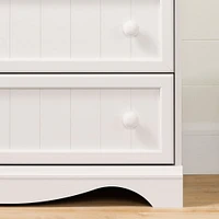 Savannah Changing Table - Pure White