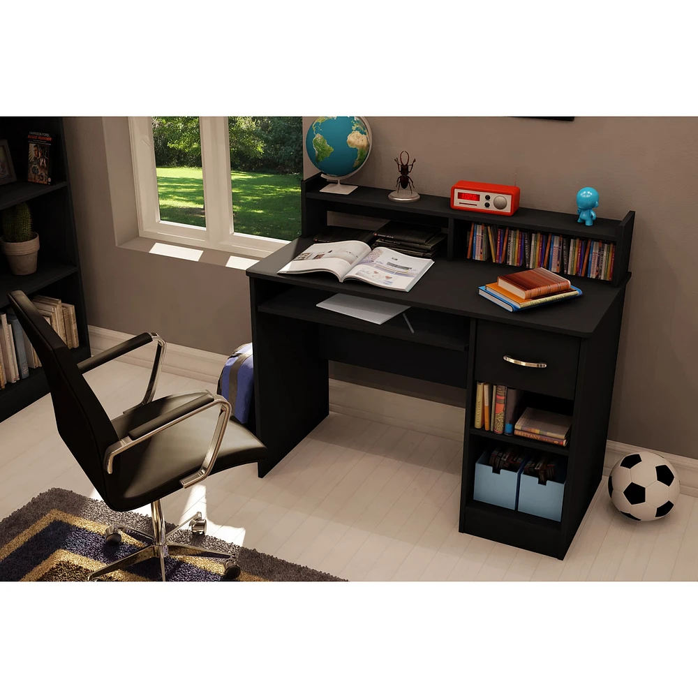 Desk with Keyboard Tray