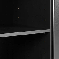 Small 2-Door Storage Cabinet - Morgan Pure Black