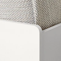 Twin Bed with 3 Drawers - Fusion Pure White