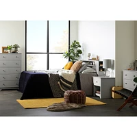 1-Drawer Nightstand - Vito Soft Gray