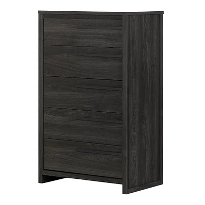 Commode 5 Tiroirs - Tao Chêne Gris