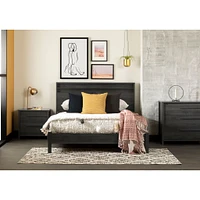 2-Drawer Nightstand - Tao Gray Oak