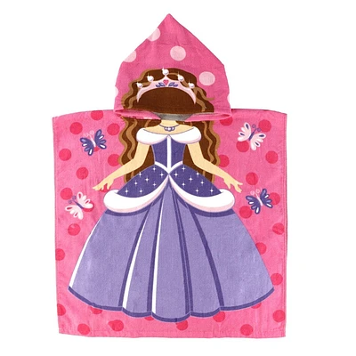 Beach Hooded Towel - Princess