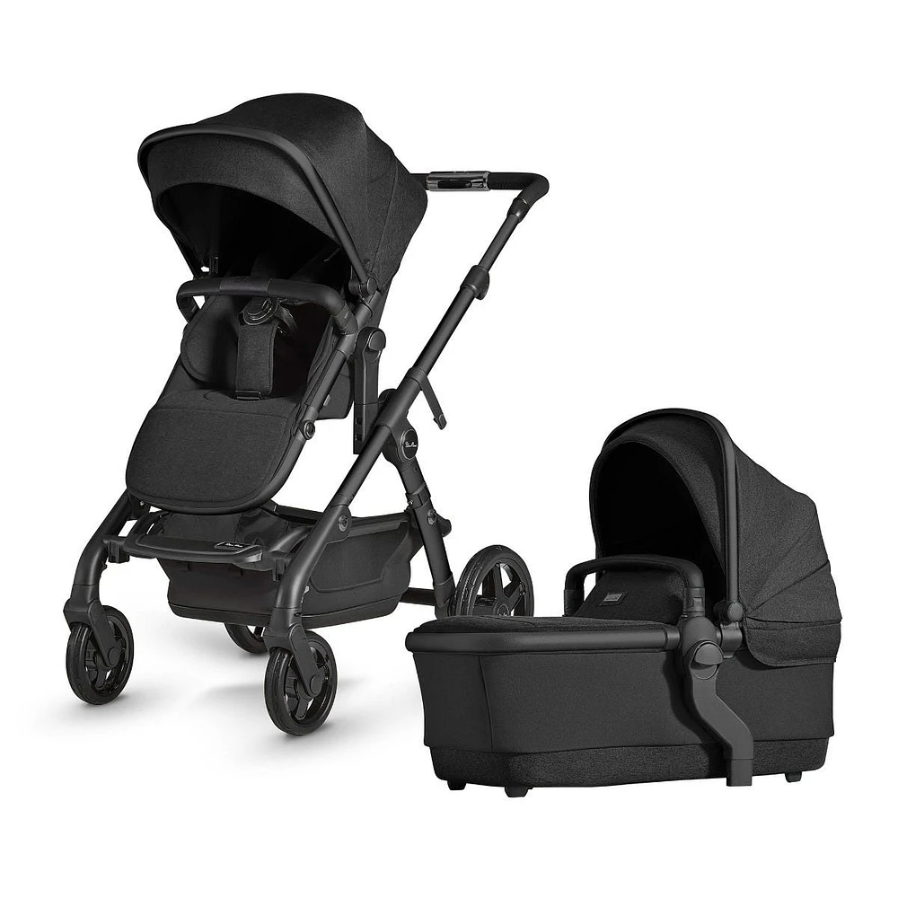 Poussette Double Wave - Onyx