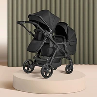 Poussette Double Wave - Onyx