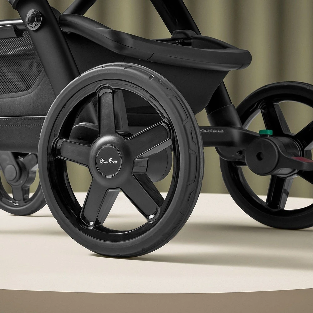 Wave Double Stroller - Onyx