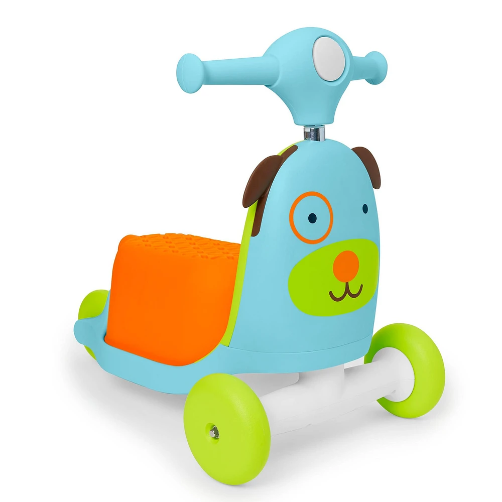 Trottinette 3-en-1 chien