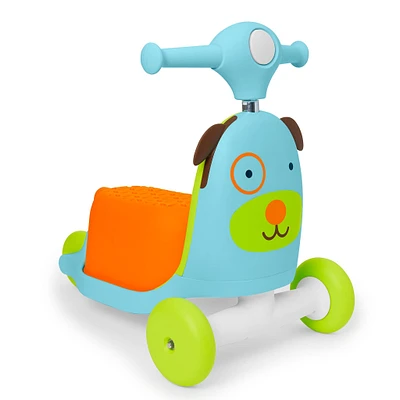 Trottinette 3-en-1 chien