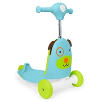 Trottinette 3-en-1 chien