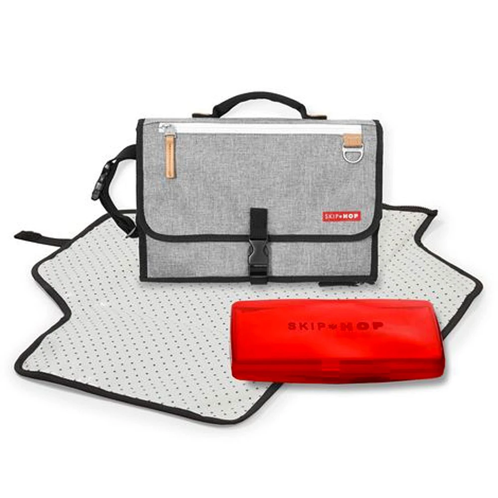 Pronto Signature Changing Station - Gray Melange