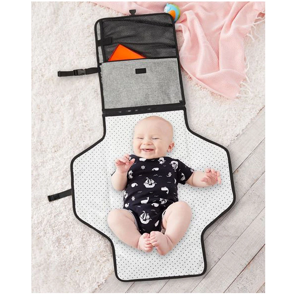 Pronto Signature Changing Station - Gray Melange