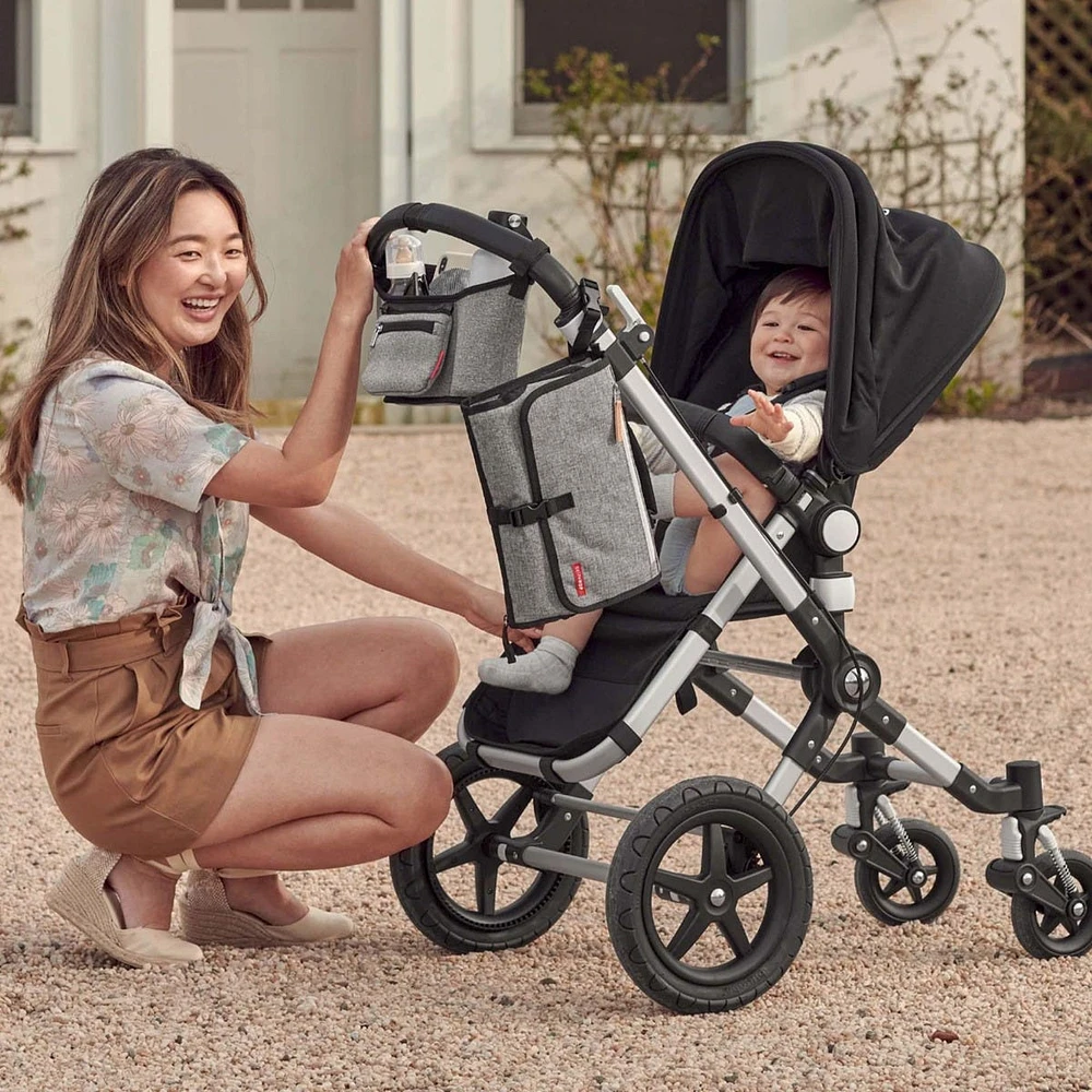 Pronto Signature Changing Station - Gray Melange