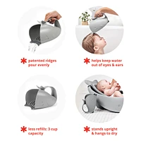 Moby Waterfall Bath Rinser - Gray