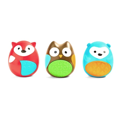 Hochets Oeufs Avec Sons - Animaux Multi