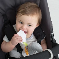 Silver Lining Cloud Rattle Moon Stroller Baby Toy